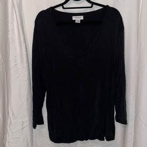 Women's black shirt 1XL